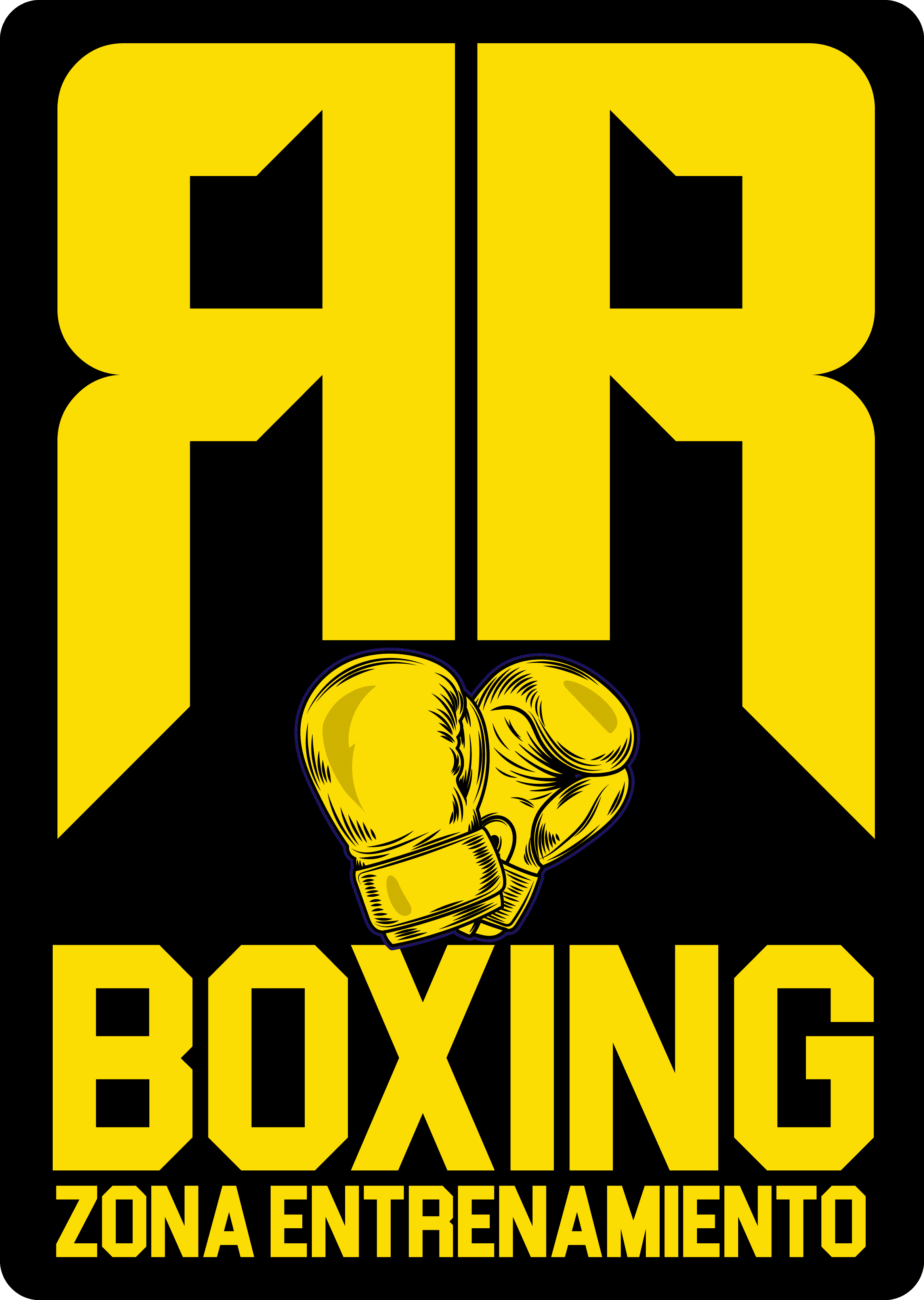 RRBOXING — logo vertical
